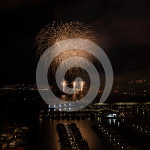 BLANES FIREWORKS FESTIVAL, SPAIN  The internationally recognised fireworks competition photo
